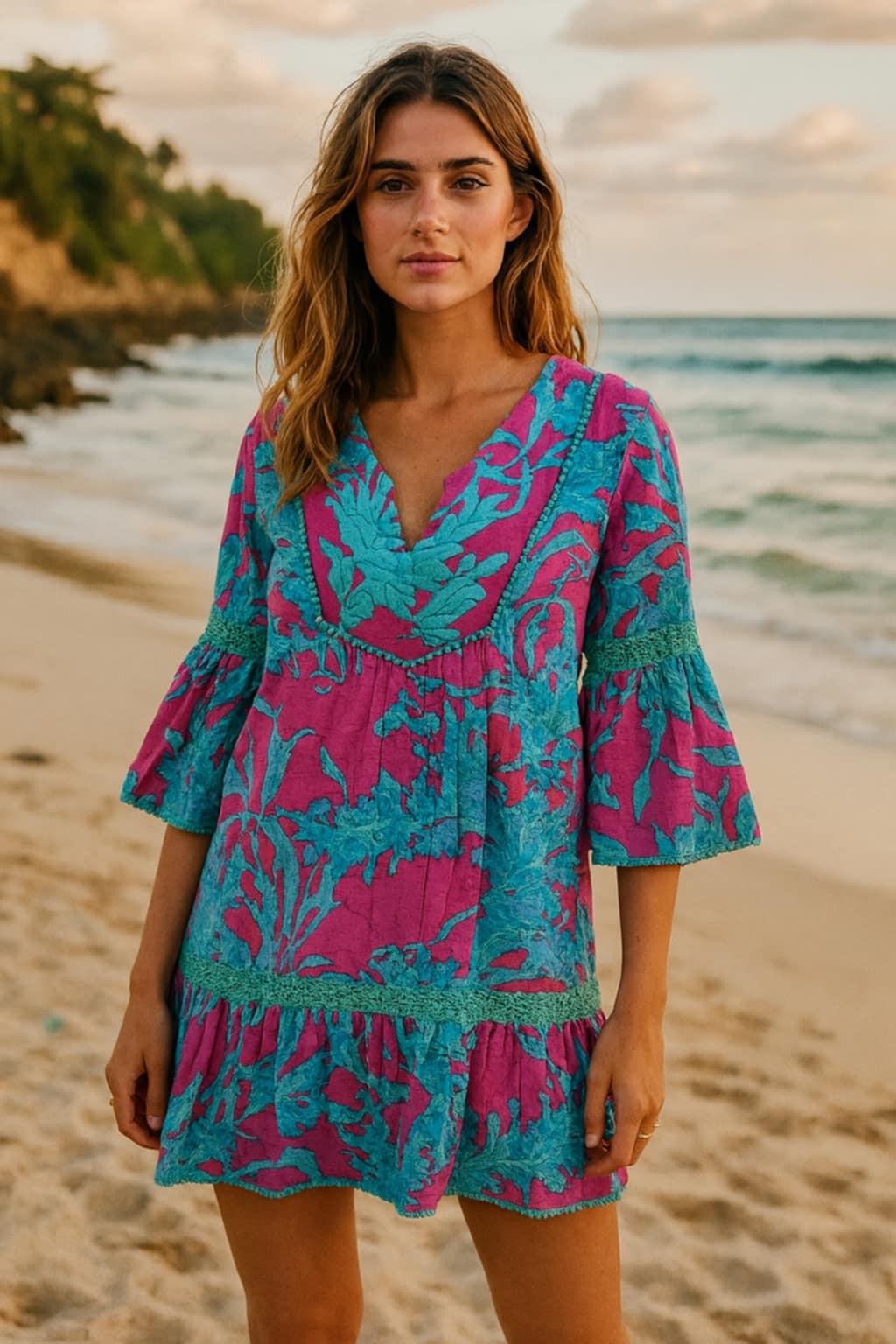 Discover Effortless Elegance with Moda Posa’s Resort Cotton Dresses