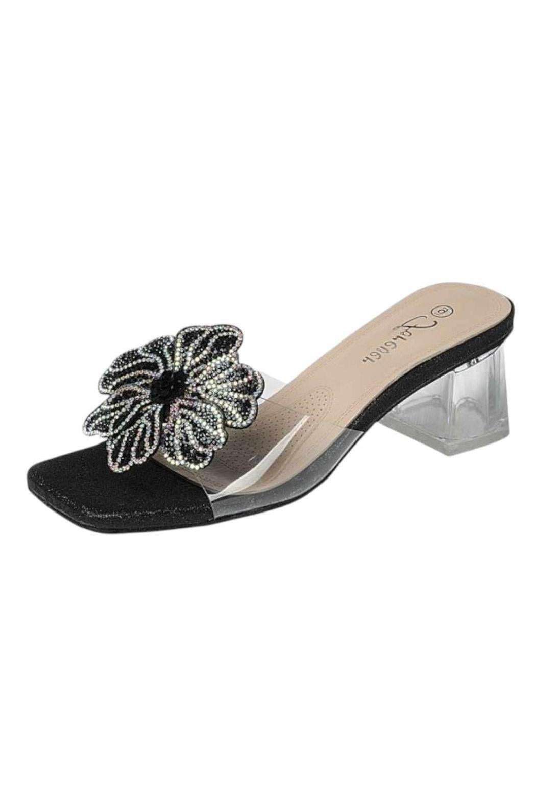 Lucite sandals online