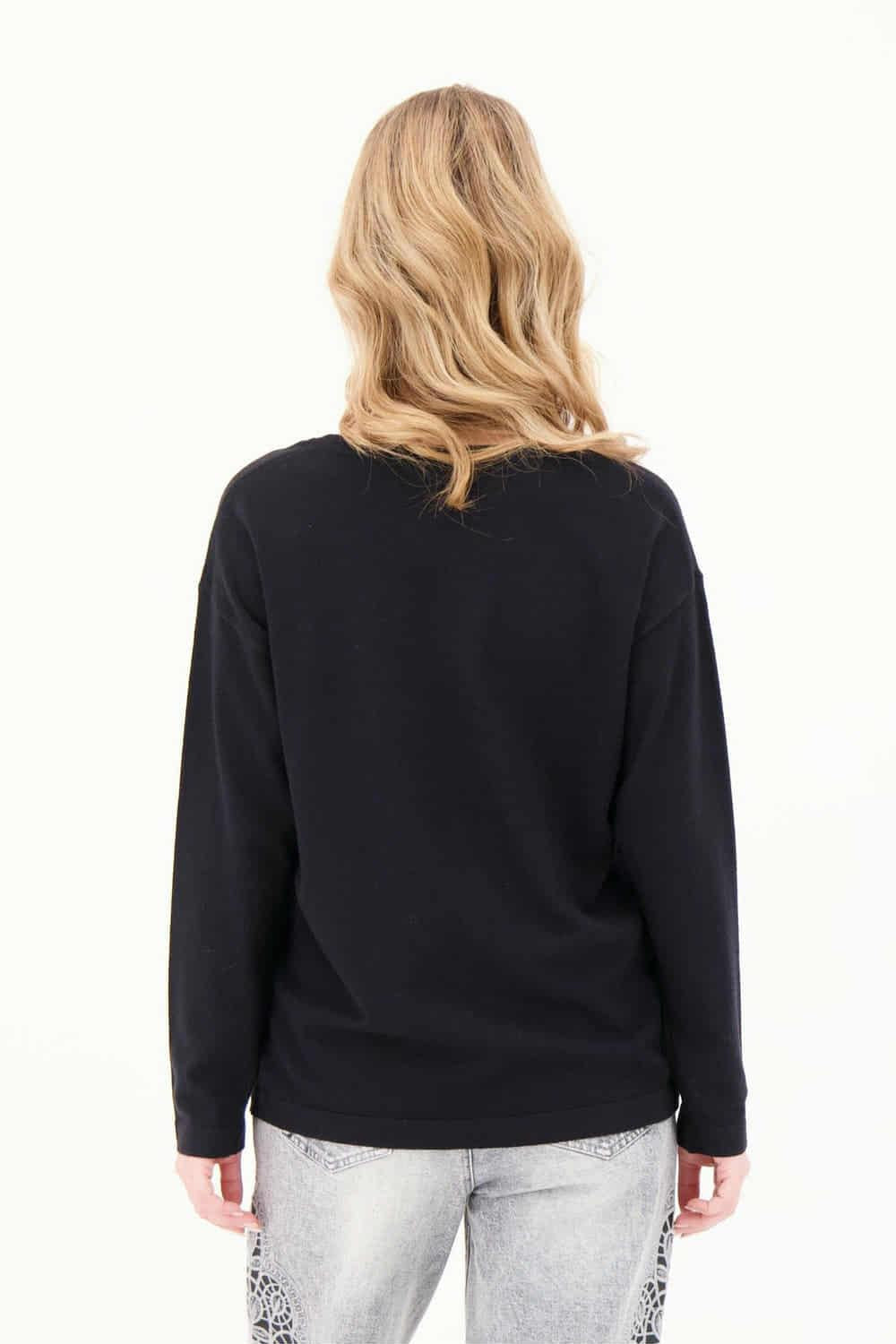 BACKVIEW OF SWEATER