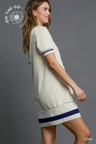 Umgee relaxed fit polo dress for summer
Boutique women’s resort chic dress Umgee, SIDE VIEW